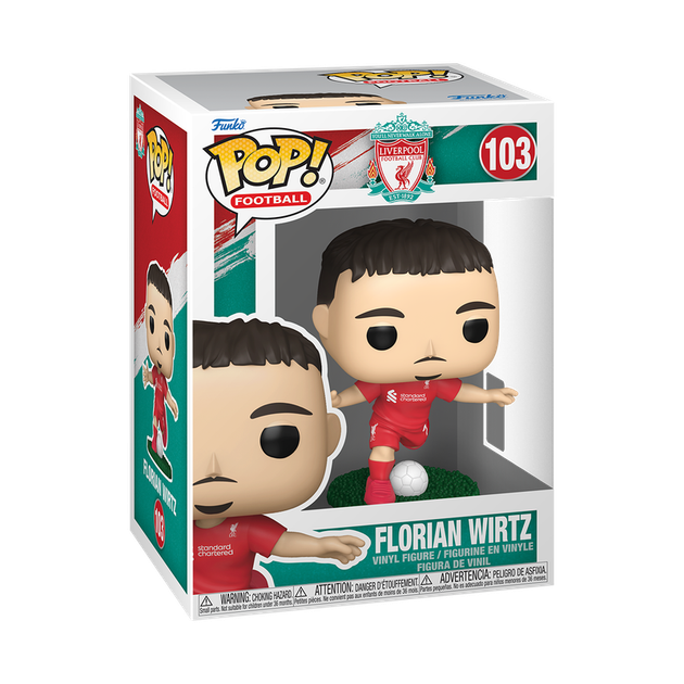 Figurka Funko POP! Football: Liverpool Florian Wirtz 10 cm 93708 (889698937085) - Zdjęcie 3 Figurka Funko POP! Football: Liverpool Florian Wirtz 10 cm 93708 (889698937085) - obraz 3