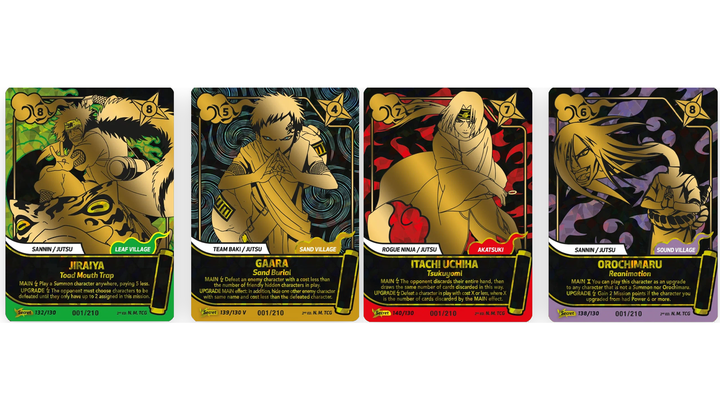 Картки Naruto Mythos TCG Konoha Shido 2nd Edition Booster Pack - зображення 4
