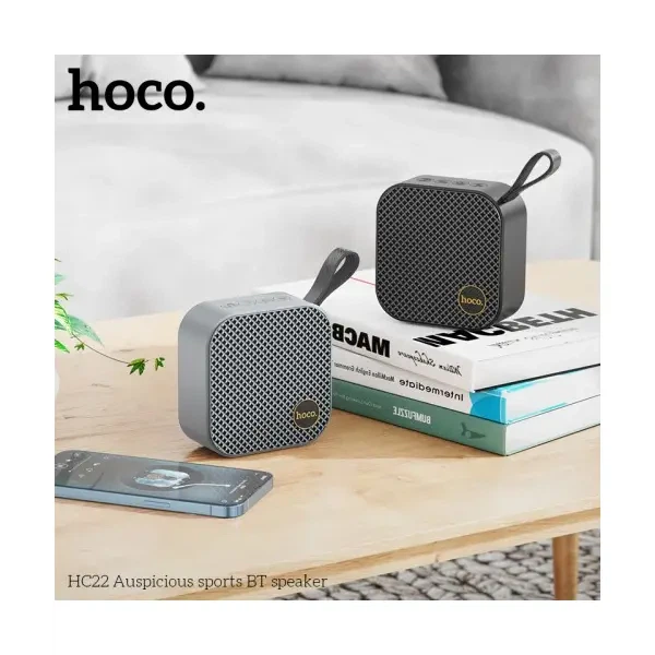 Акустична система Hoco HC22 Auspicious sports BT speaker, Чорний - Фото 5 Акустична система Hoco HC22 Auspicious sports BT speaker, Чорний - изображение 5