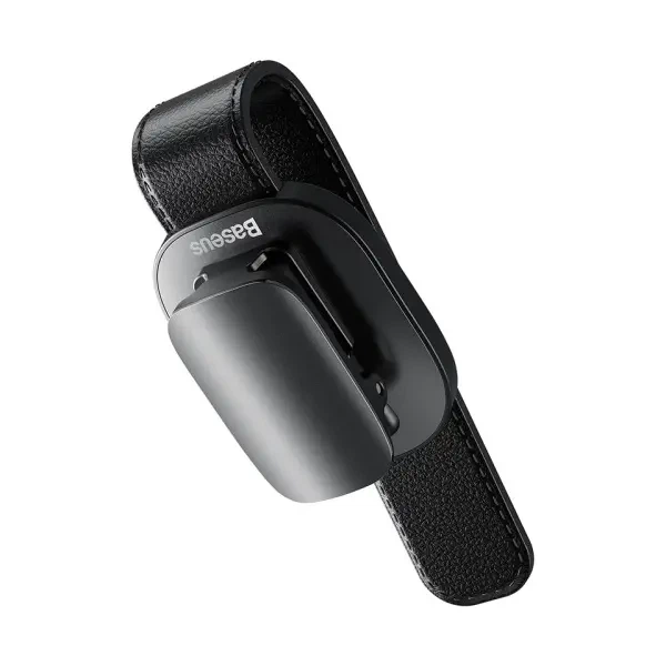 Тримач окулярів Baseus Platinum Vehicle eyewear clip (clamping type), Чорний ACYJN-B01 - Фото 4 Тримач окулярів Baseus Platinum Vehicle eyewear clip (clamping type), Чорний ACYJN-B01 - изображение 4