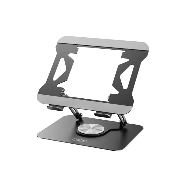 Настільний тримач XO C153 Metal Laptop Swivel Large Stand, Чорний - Фото 1 Настільний тримач XO C153 Metal Laptop Swivel Large Stand, Чорний - изображение 1