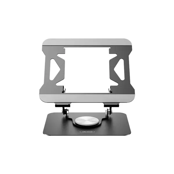 Настільний тримач XO C153 Metal Laptop Swivel Large Stand, Чорний - Фото 3 Настільний тримач XO C153 Metal Laptop Swivel Large Stand, Чорний - изображение 3