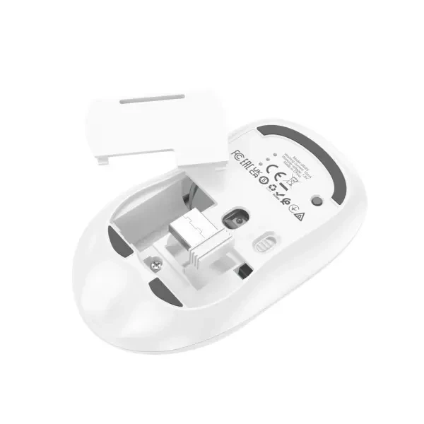 Компютерна мишка Hoco GM25 Royal dual-mode business ws mouse, Білий - Фото 4 Компютерна мишка Hoco GM25 Royal dual-mode business ws mouse, Білий - изображение 4