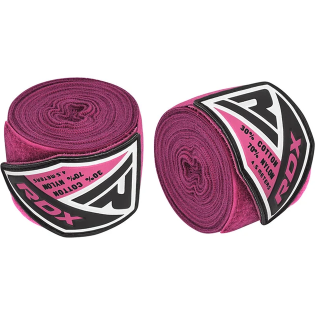 Бинты для бокса RDX WX Professional Boxing Hand Wraps 4,5 м роскошные(PP_9EA8A724E0C9) - Фото 3 Бинты для бокса RDX WX Professional Boxing Hand Wraps 4,5 м роскошные(PP_9EA8A724E0C9) - изображение 3