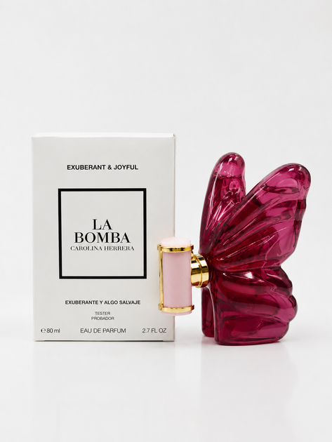 Тестер Carolina Herrera La bomba 80 ml - Фото 1 Тестер Carolina Herrera La bomba 80 ml - изображение 1