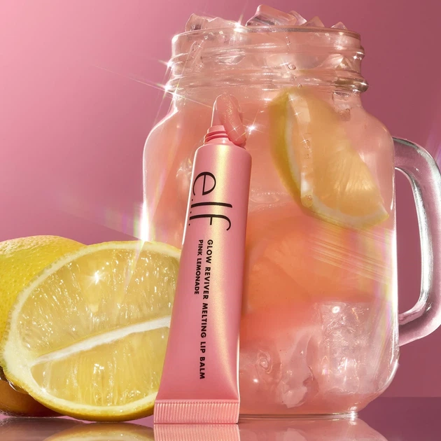 Бальзам для губ e.l.f. Сosmetics "Pink Lemonade" Glow Reviver Melting Lip Balm - изображение 3