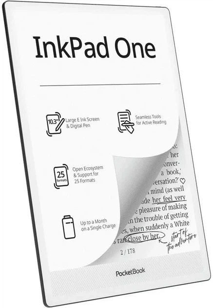 Електронна книга PocketBook InkPad One - Фото 5 Електронна книга PocketBook InkPad One - изображение 5