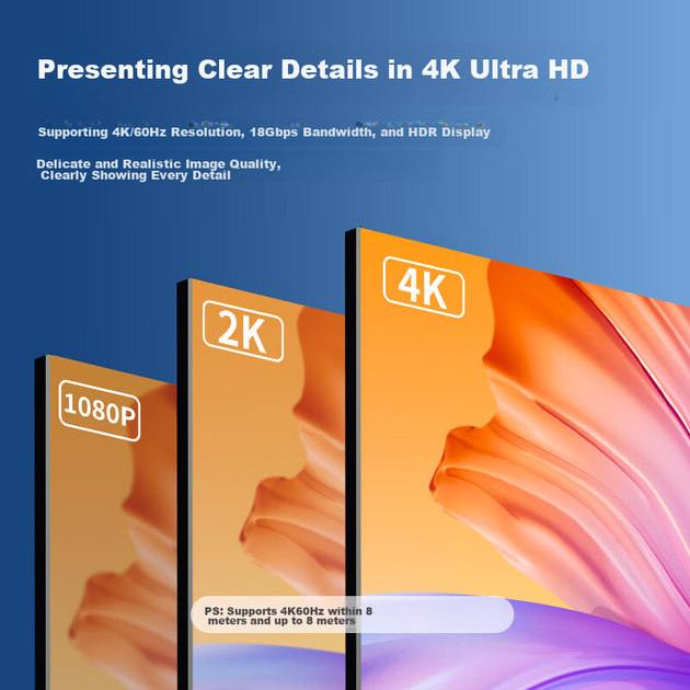 Кабель Philips SWL6118 HDMI - HDMI 4K 60 Гц 8 м - изображение 4