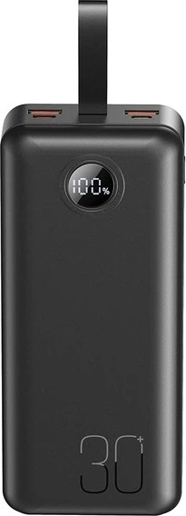 УМБ XO PR240 30000mAh PD20W + QC22.5W Black (PR240_Black) - Фото 3 УМБ XO PR240 30000mAh PD20W + QC22.5W Black (PR240_Black) - зображення 3