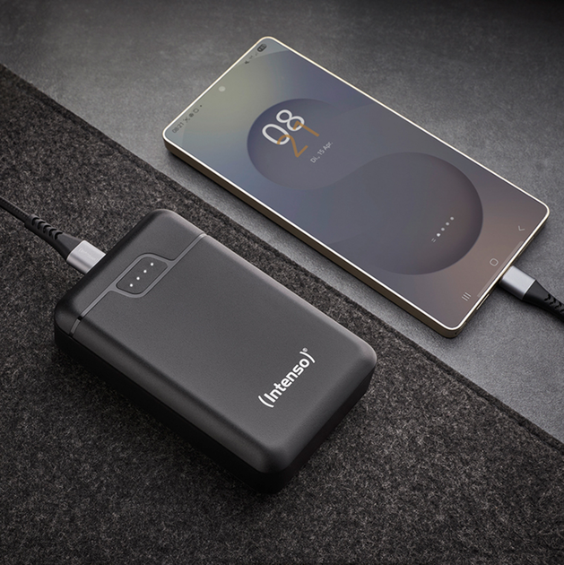 УМБ INTENSO B10000 10000 mAh 12W Black (7320530) - изображение 2