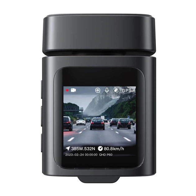 Видеорегистратор Baseus PrimeTrip VD1 Pro 4K с задней камерой 1080p Black - изображение 8