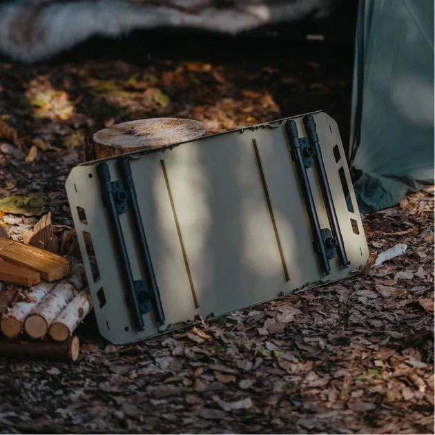 Стіл розкладаний Naturehike CNK2450JJ025 80х40 см Olive - зображення 4
