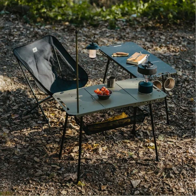 Стіл розкладаний Naturehike CNK2450JJ025 80х40 см Olive - зображення 6