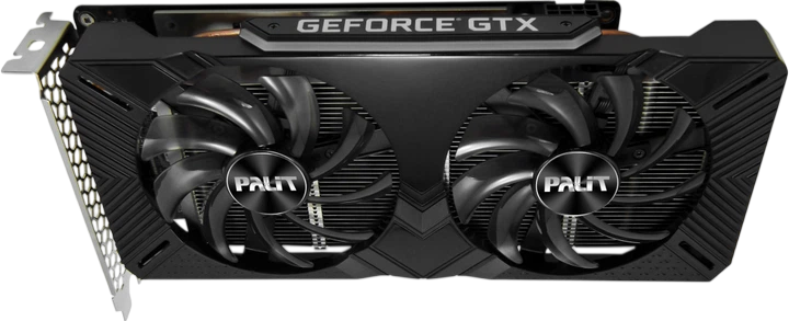 Видеокарта GeForce GTX 1660 6GB Palit Dual (NE51660018J9-1161C) Б/У - изображение 2