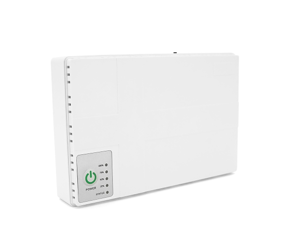 ДБЖ для роутера Merlion MINI DC1018P Li-ion 10400mAh White - зображення 3