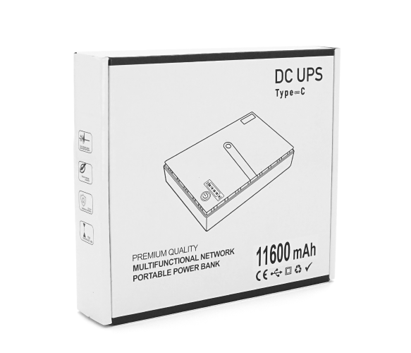 ДБЖ для роутера Voltronic UPS-18W DC1018P YT45949 11600MAh - зображення 2
