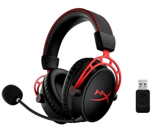 Наушники беспроводные HyperX Cloud Alpha, Black/Red (4P5D4AA) - Фото 1 Наушники беспроводные HyperX Cloud Alpha, Black/Red (4P5D4AA) - изображение 1