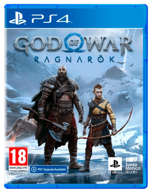 Игра God of War Ragnarok для PS4 (Blu-ray диск) RUS Б/У - Фото 1 Игра God of War Ragnarok для PS4 (Blu-ray диск) RUS Б/У - изображение 1