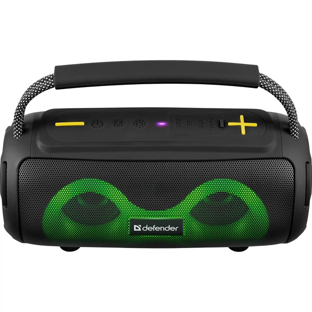 Портативная колонка Defender S450 10W Bluetooth RGB FM радио Черный (65451) - изображение 5