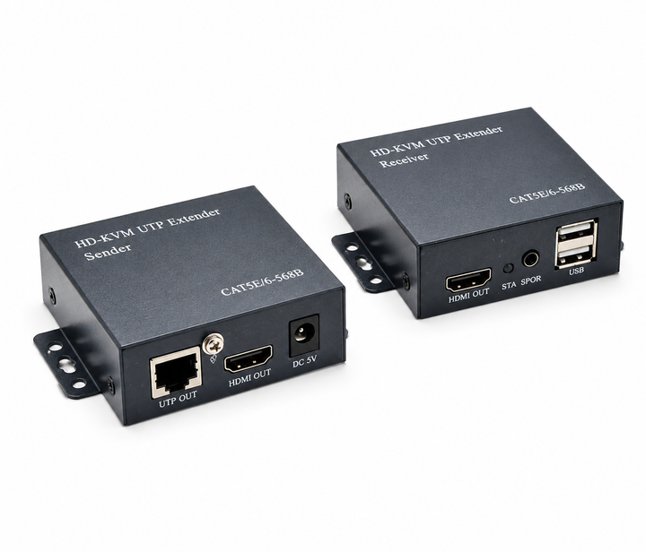Активный удлинитель HD-KVW 120 м HDMI сигнала по Cat5e/6е кабелю 1080p/3D - изображение 3