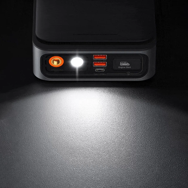 Автомобильное пусковое устройство Baseus Super Energy 2-in-1 54W 8000 mAh Black (CGCN000001) - изображение 13