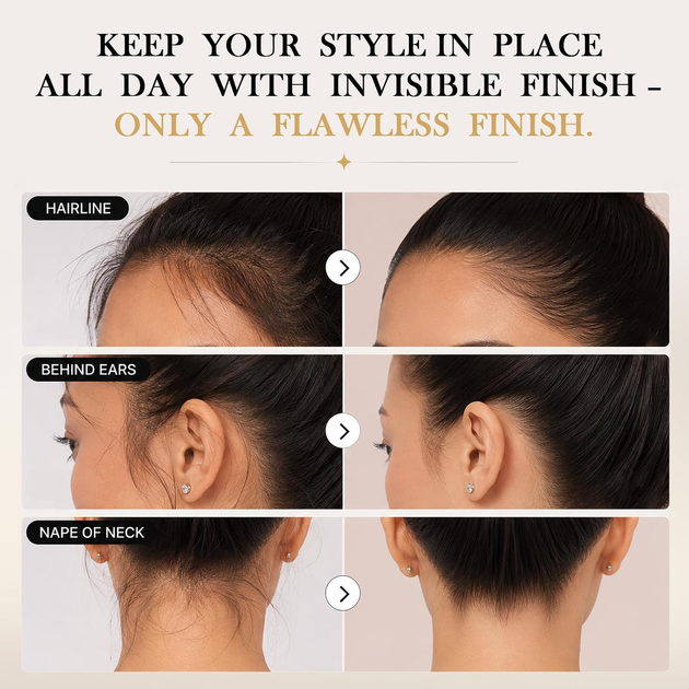 Samnyte Hair Finishing Stick 2×18 мл, стік-гель для волосся, 12 год фіксації, проти пухнастості, baby hair, без жирності - зображення 6