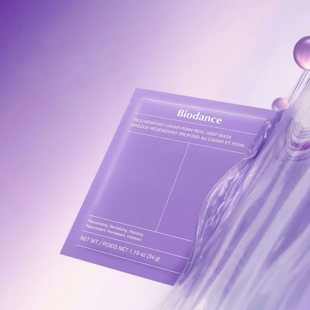 Гідрогелева маска з екстрактом ікри та полінуклеотидами Biodance Rejuvenating Caviar PDRN Real Deep Mask - Фото 6 Гідрогелева маска з екстрактом ікри та полінуклеотидами Biodance Rejuvenating Caviar PDRN Real Deep Mask - зображення 6