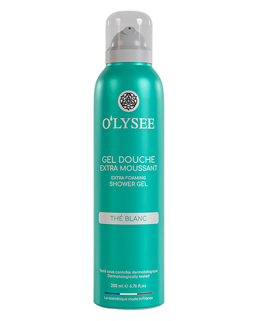 Гель-піна для душу з ароматом білого чаю O'lysee Extra Foaming Shower Gel The Blanc 200 мл - Фото 1 Гель-піна для душу з ароматом білого чаю O'lysee Extra Foaming Shower Gel The Blanc 200 мл - изображение 1