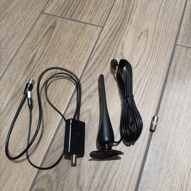 Кімнатна настільна ТВ-T2 активна антена з присоскою 360DEX STAND-DA12 (Mini) Black - изображение 6