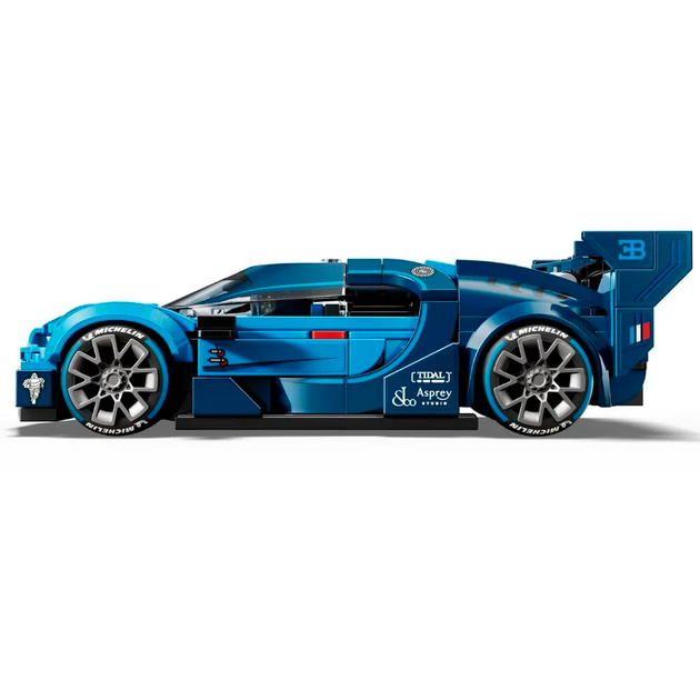 Конструктор LEGO Speed Champions Спортивний автомобіль Bugatti Vision GT Hyper 284 деталі (77253) - зображення 4