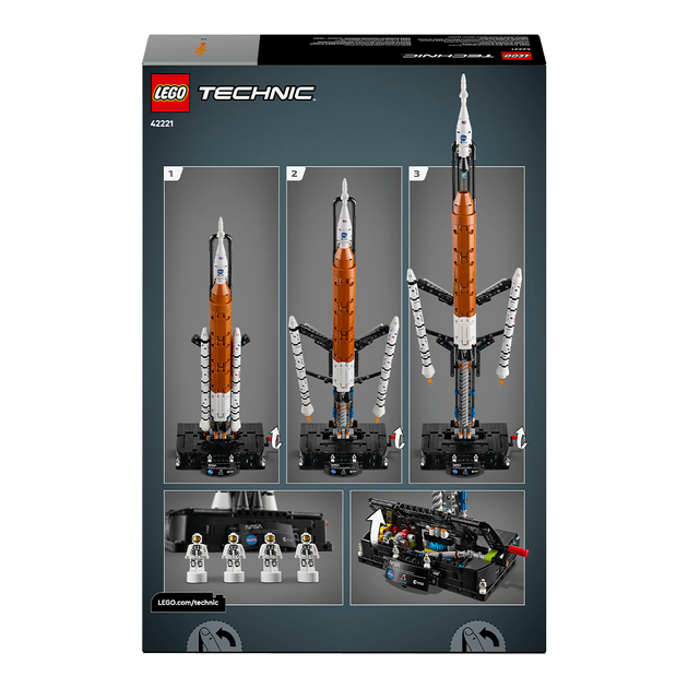 Конструктор LEGO Technic Ракета с системой космического запуска NASA Artemis 632 детали (42221) - изображение 2