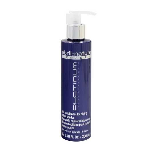 Маска з антижовтим ефектом для освітленого волосся Abril et Nature Platinum Toning Mask For Blond And Gray Hair 200 мл - Фото 1 Маска з антижовтим ефектом для освітленого волосся Abril et Nature Platinum Toning Mask For Blond And Gray Hair 200 мл - зображення 1