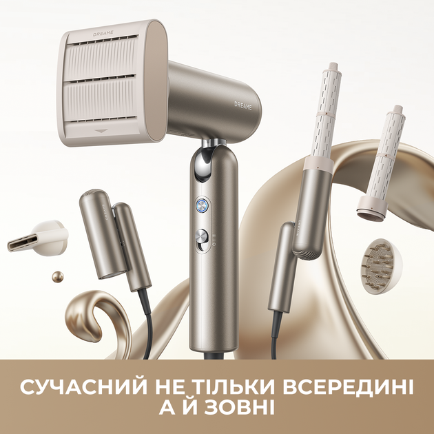 Фен-стайлер Dreame Pocket Pro 5in1 Titanium (AHD51PRO_T5) - зображення 8