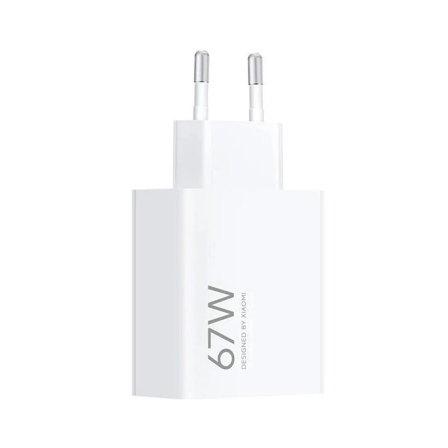Сетевое зарядное устройство для Xiaomi Mi 67W HyperCharge Combo (Type-A) кабель Type-C BHR9465EU White - изображение 3