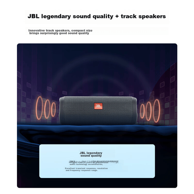 Портативная колонка JBL FLIP ESSENTIAL2 20W Black - Фото 4 Портативная колонка JBL FLIP ESSENTIAL2 20W Black - изображение 4
