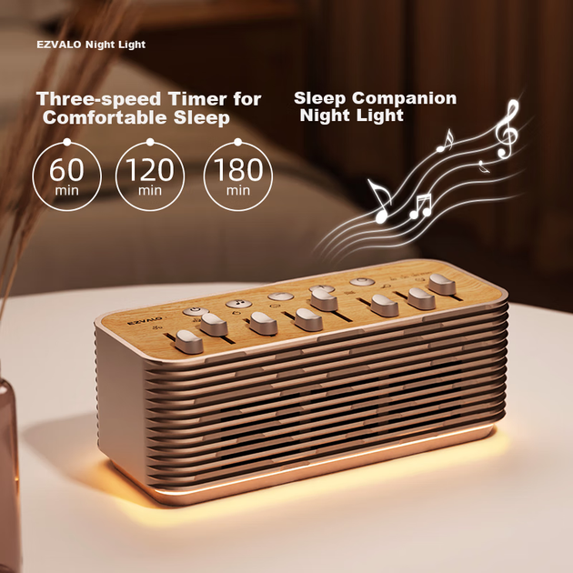 Портативная колонка EZVALO генератор белого шума 10W RGB - изображение 5