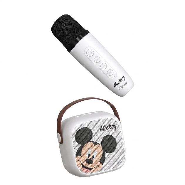 Портативная колонка Disney MK01 с функцией караоке 5W - Фото 1 Портативная колонка Disney MK01 с функцией караоке 5W - изображение 1