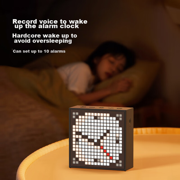 Портативная колонка Divoom Dot Sound EVO с будильником 6W - Фото 7 Портативная колонка Divoom Dot Sound EVO с будильником 6W - изображение 7