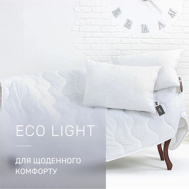 Набор антиалергенных подушек Eco Light White №1603-2 3M TM Thinsulate TM микросатин 50*70*2 - изображение 2