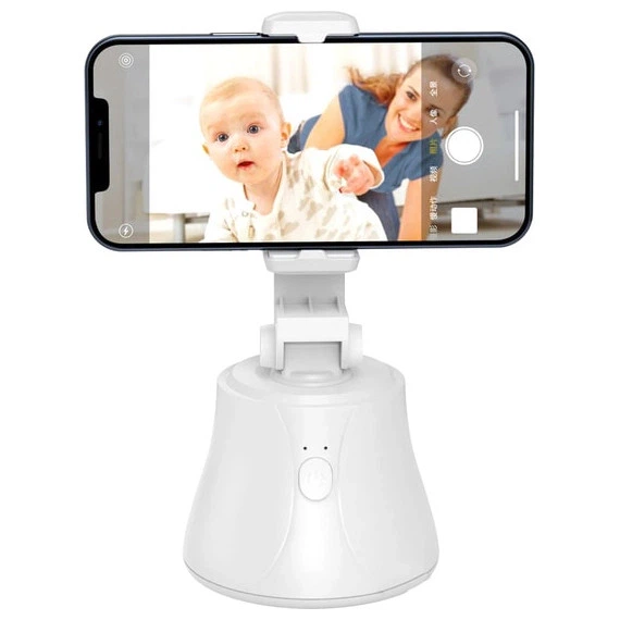 Держатель для смартфона Baseus 360° AI Following Shot Белый (SUYT-B02) - изображение 3