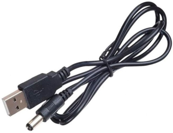 Кабель USB Dynamode USB 2.0 AM to DC 5.5 х 2.1 mm 1.0m 5V to DC 5V (DM-USB-DC-5.5x2.1mm) - Фото 1 Кабель USB Dynamode USB 2.0 AM to DC 5.5 х 2.1 mm 1.0m 5V to DC 5V (DM-USB-DC-5.5x2.1mm) - изображение 1