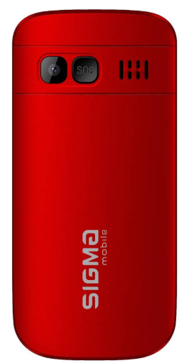 Мобільний телефон Sigma Comfort 50 EASY TYPE-C red - изображение 3