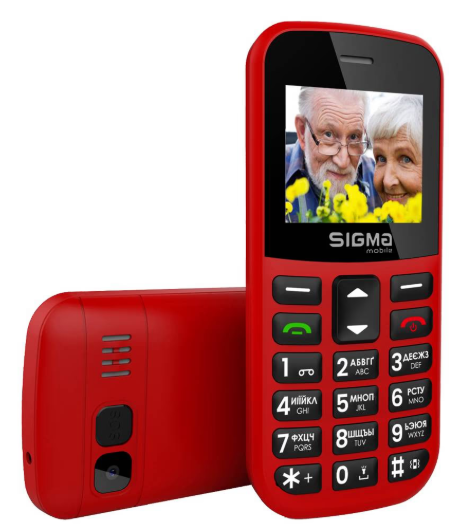Мобільний телефон Sigma Comfort 50 EASY TYPE-C red - изображение 4