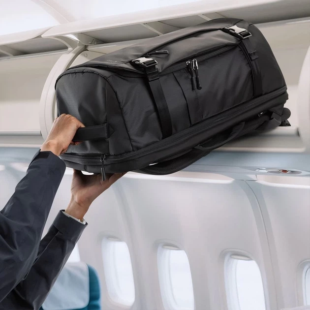 Рюкзак Tech-Protect Defender S70 Ryanair & Wizzair Travel Laptop Cabin 24L 40x30x20 Black (5906302324569) - зображення 11