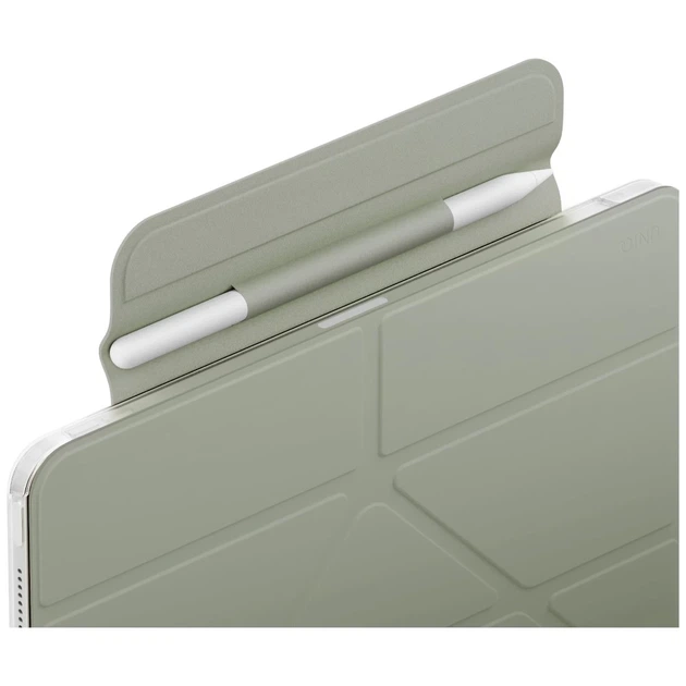 Чохол UNIQ Camden Lite для iPad Air 11" M2 2024 | M3 2025 | M4 2026 Green (UNIQ-PDA11(M4)-CAMLSAGRN) - зображення 7
