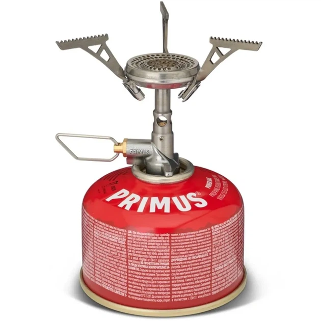 Газовий пальник Primus Micron III Piezo Grey (100088380) - изображение 6