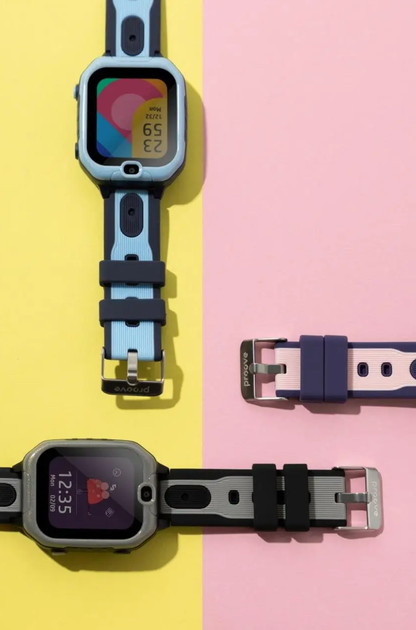 Детские смарт-часы с GPS и SIM-картой Proove Kids Ticki 4G LTE с видеозвонками, SOS, камерой, Wi-Fi, геолокацией и IP67, голубые - изображение 6