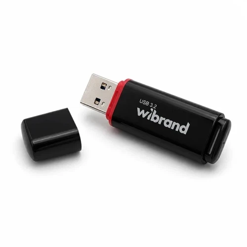 Флеш накопичувач USB 128Gb Wibrand Scarab, Black, USB 3.2 Gen 1 (WI3.2/SC128P11B) - изображение 2