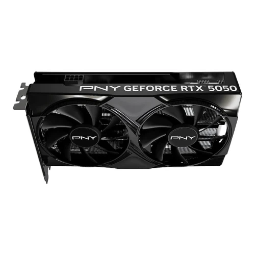 Відеокарта GeForce RTX 5050, PNY, DUAL, 8Gb GDDR6, 128-bit, HDMI/3xDP, 2572/20000 MHz, 8-pin (VCG50508DFXPB1) - зображення 5