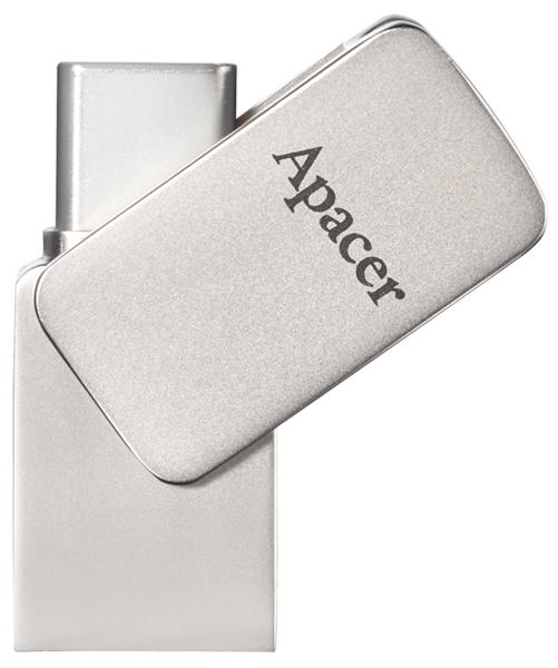 Flash Drive Apacer AH181 64GB Type-C Mobile USB 3.2 Silver - изображение 2
